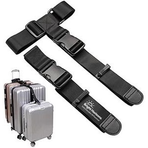 TSA Approved with Two Add a Bag Suitcase Strap Belt for Connect Your Three Luggage Together