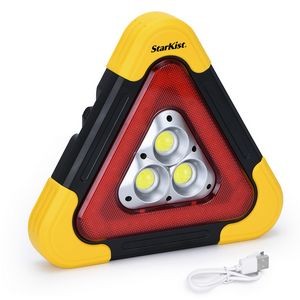 Portable Triangle Warning Led Floodlight 5 Modes COB LED Car Repairing Work Lamp Multi-function Hand