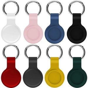 Silicone Air tags Case Protective Cover Pet Dog Collar Wallet Keychain Tracker For Apple Airtag