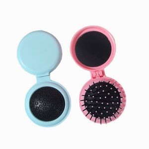 Portable Airbag Comb Hairdressing Mirror