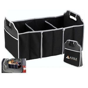 Portable Foldable Waterproof Auto Storage Bag With 3 Compartments
