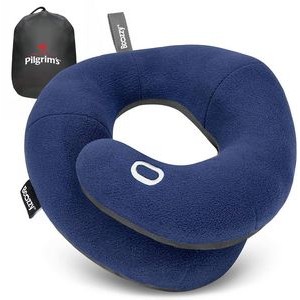 Neck Pillow for Travel Provides Double Support to The Head, Neck, and Chin in Any Sleeping Position