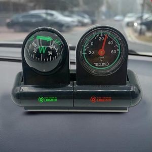 Car Compass with Thermometer