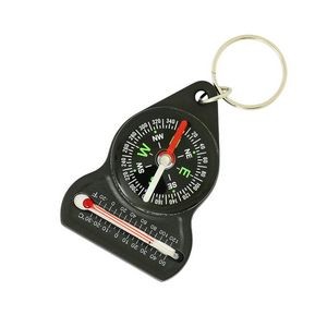 Wholesale Outdoor Camping Survival Compass Mini Pocket Compass With Keychain