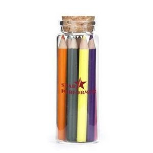 Kikkerland® Colored Pencils In Glass Jar