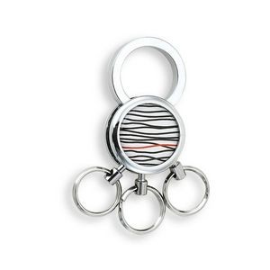 Pull Top Polydome Key Chain