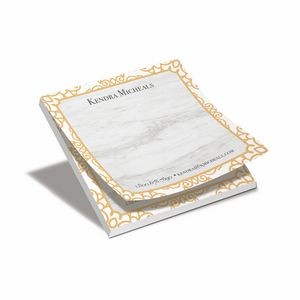 50-Sheet Stik-Withit Adhesive Notepad w/Pastel Paper (3