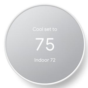 Google Nest Thermostat in White (Snow)