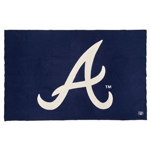 Faribault Mill Atlanta Braves Wool Throw Blanket