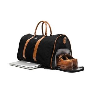 PKG Rosedale II Duffel Garment Bag - Black/Tan