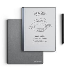 reMarkable The paper tablet with Marker Plus and Grey Folio