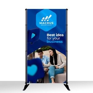 4' x 8' Step & Repeat Banner Graphic