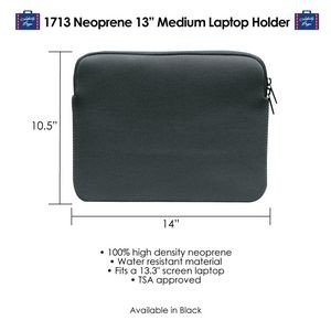 Neoprene 13" Medium Laptop Holder