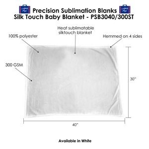 Sublimation Silk Touch Baby Blanket