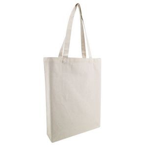 Midweight Recycled Canvas Gusseted Tote Natural-Bundle of 144-600+ Units (1 color and free shipping)