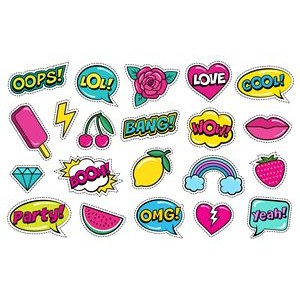 Scratch and Sniff Stickers 3x4 sheeted