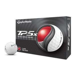 TaylorMade® TP5X White Golf Balls (1 Dozen)