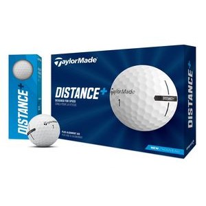 TaylorMade® Distance+ White Golf Balls (1 Dozen)