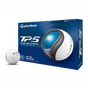 TaylorMade® TP5 White Golf Balls (1 Dozen)