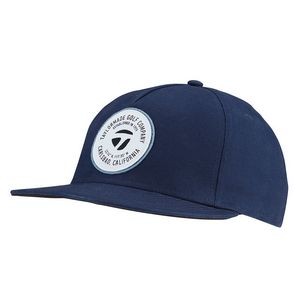 TaylorMade® Navy 5 Panel Flatbill Hat