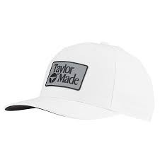 TaylorMade® White Heritage Deboss Hat