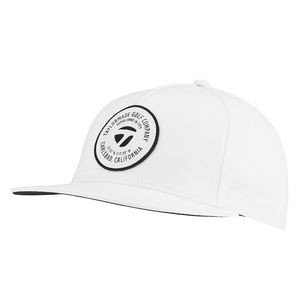 TaylorMade® White 5 Panel Flatbill Hat