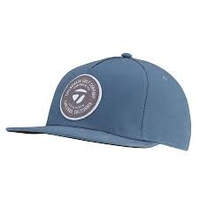 TaylorMade® Steel Blue 5 Panel Flatbill Hat