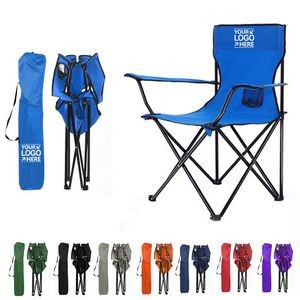 Folding Chair for Camping, Portable Lightweight Camp Chair, Outdoor Lawn Picnic Quad Chair