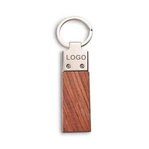 Wood Keychain Gift