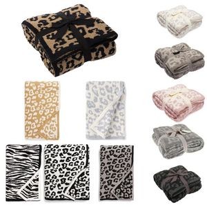 Luxury Fleece Leopard Throw Blanket Super Soft Lightweight Washable Blanket for Chair, Sofa, Couch