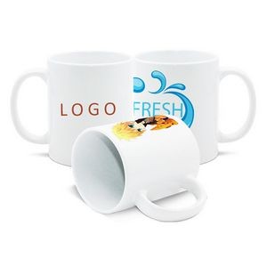 11oz Blank Ceramic Classic Drinking Cup Mug For Milk ,Tea, Cola ,Water