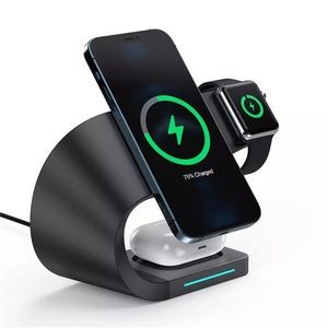 15W Mobile Phone Tablet Charger Wireless Charging Station