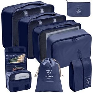 8 PCS Travel Luggage Organiser Set