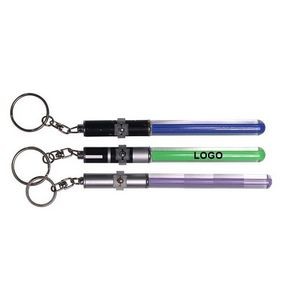 Light Saber LED Flash Light Keychain Glow Stick