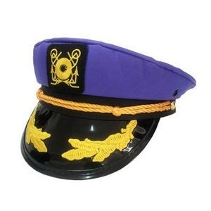 Captain Hat Cap Costume Navy Marine Admiral Hat for Costume Accessory