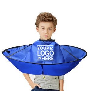Hair Cutting Cloak Umbrella Cape Salon Waterproof Child Home Barber Hairdressing for Child