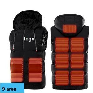 9 Areas Heated Vest For Men