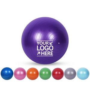 Anti-Burst and Slip Resistant Exercise Ball Yoga Ball Fitness Ball Birthing Ball with Quick Pump