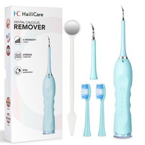 Electric Sonic Dental Calculus Plaque Remover with LED, Tooth Polisher Scraper Stain Tartar Remover