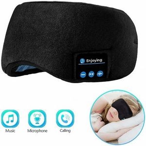 Bluetooth Sleep Eye Mask Wireless Headphones,Sleeping Travel Music Eye Cover Bluetooth Headsets