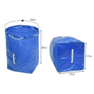 Bags Container Reusable Garden Yard Leaves Waste Bags Trash Basket Collapsible Garbage Rubbish