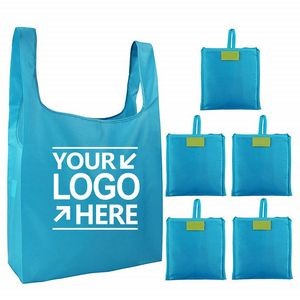 Shopping Bags Reusable,Grocery Tote Foldable into Attached Pouch , Grocery Tote Bag Washable Durable