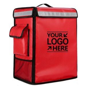 Insulated Pizza Delivery Bag, Food Delivery Backpack, 42 liters Thermal Backpack, Heat Insulated Bag