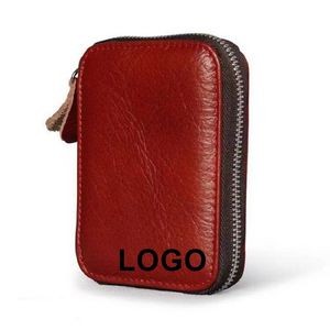 Genuine Leather Pocket Wallet Ladies Mini Purse