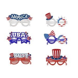 American Flag Decoration Glasses 6pcs/set