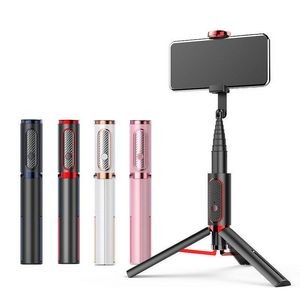 Selfie Stick Tripod, Lightweight Aluminum All in One Extendable Phone Tripod Selfie Stick Bluetooth