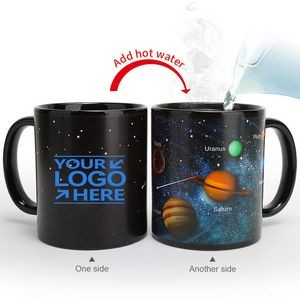 Heat Changing Mug Colour Changing Mug Magical Coffee Mug Tea Cup Perfect Novelty Gift 11OZ-BPA Free