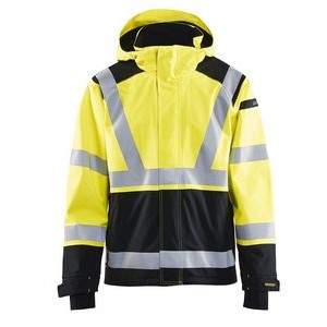 Blaklader Hi-Vis Yellow Premium Shell Jacket