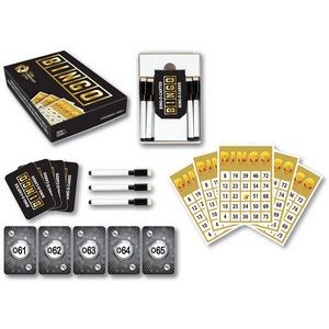 Custom Bingo Game - Black & Gold (Corporate Edition)
