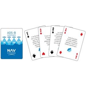 Custom Playing Cards on Standard Paper - 2 Side ("Poker" format)